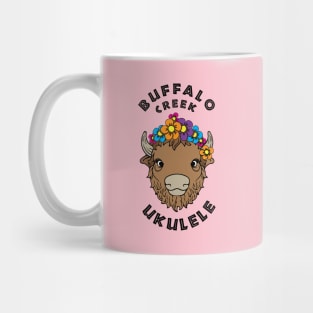 Buffalo Creek Ukulele T-Shirt_Black Text Mug